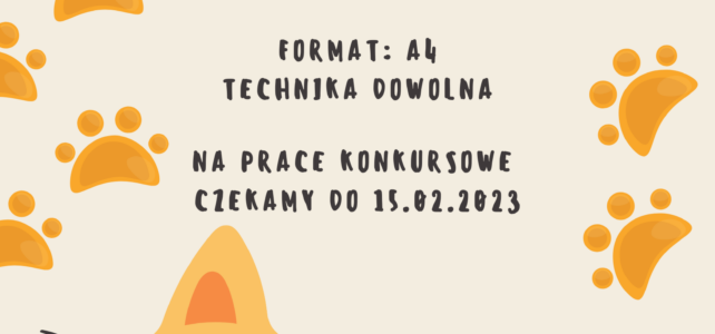 Konkurs plastyczny „Kot moim przyjacielem”